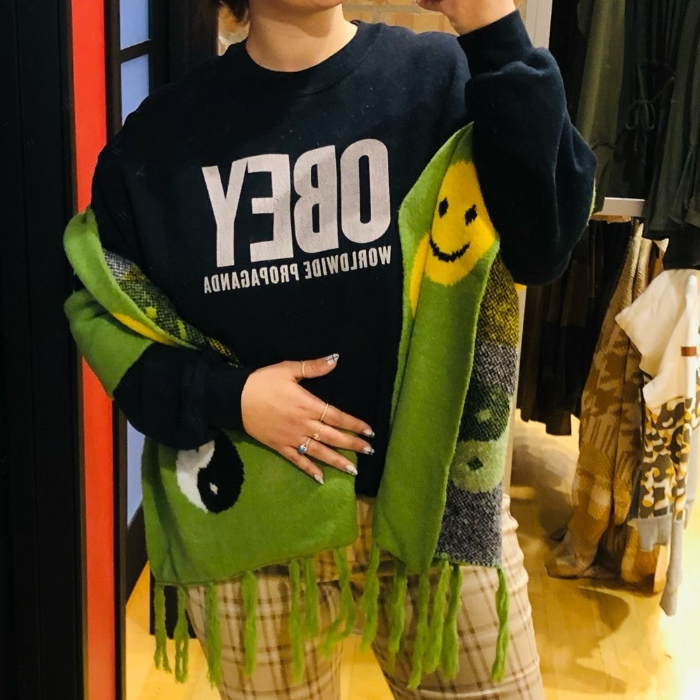 Obey crew  neck